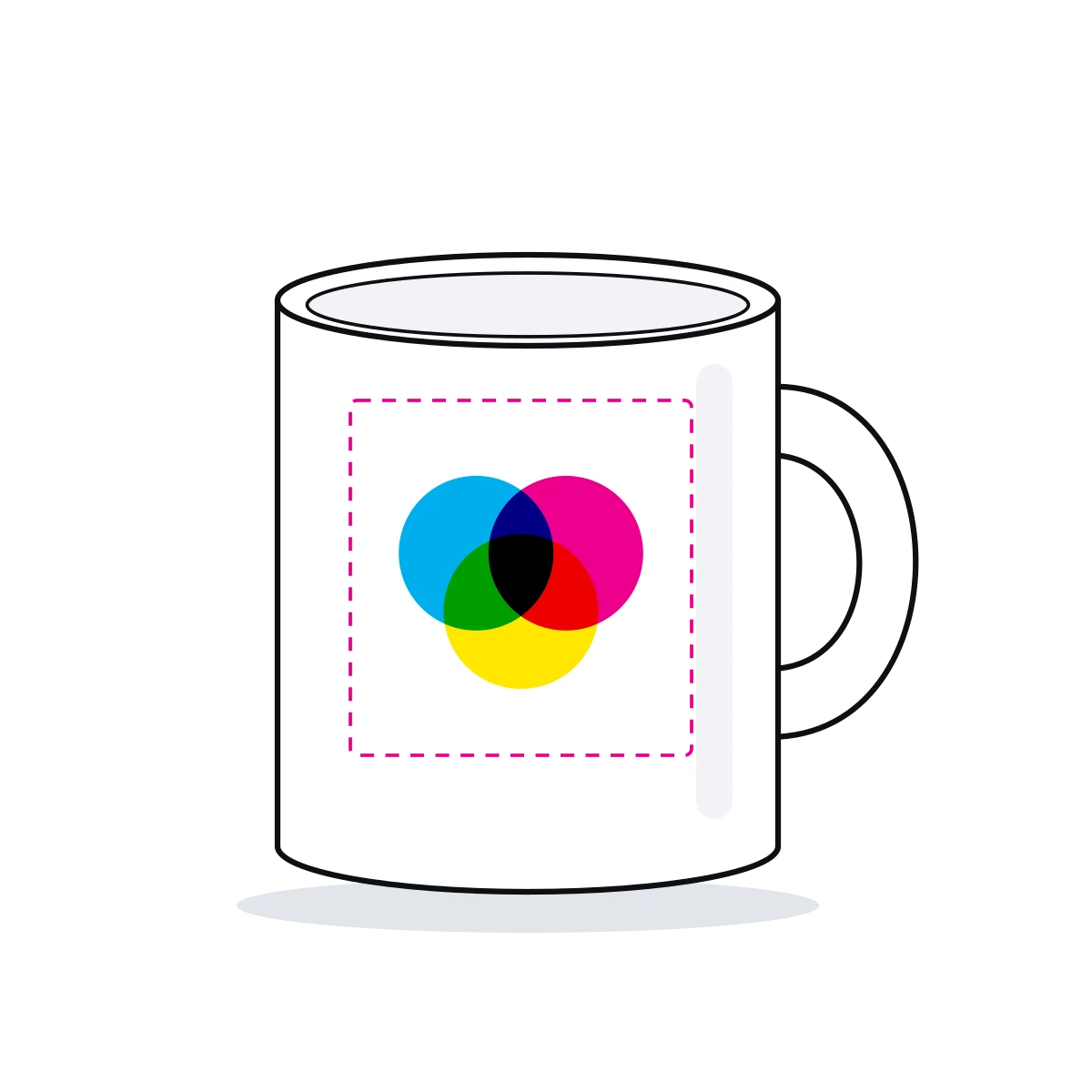 Mug clásico 11 oz, ilustración de Y&P Design